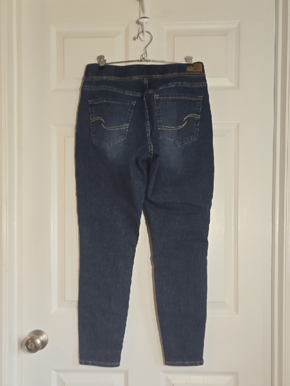 Levi's Dark Blue Skinny Jeans Size 6 Short - Picture 7 of 9